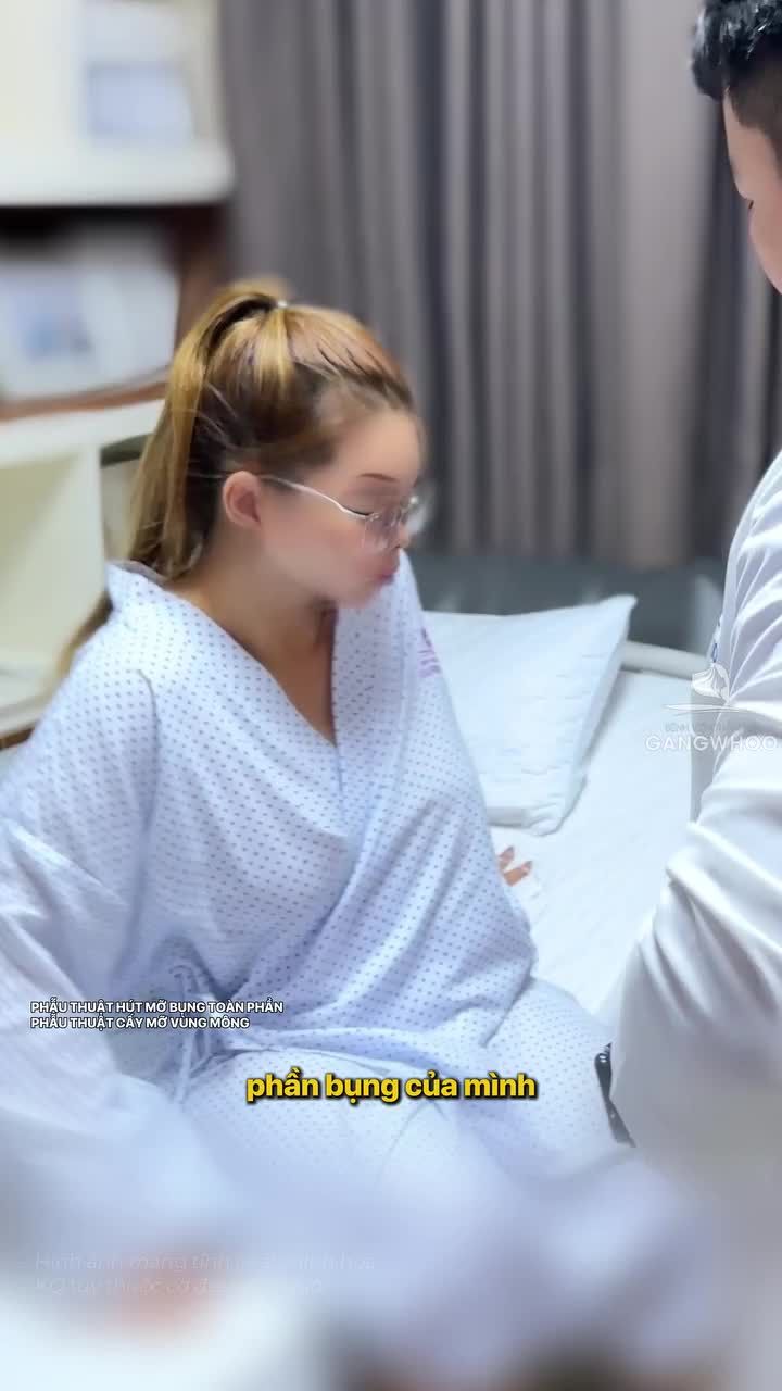 thăm khám khách hàng vừa giảm mo~ V2 - cấy V3 sau 1 ngày thực hiện
