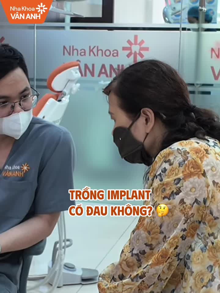Trồng răng Implant có đau không? Có an toàn không?