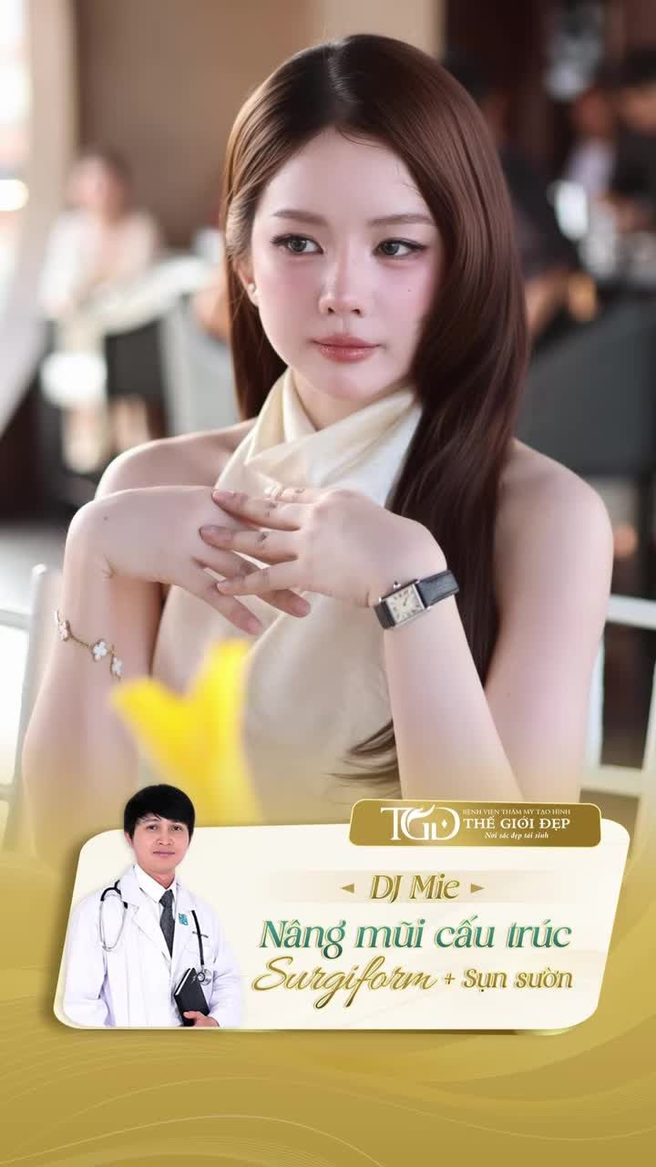 DJ Mie sau lần trùng tu lại dáng mũi tại Thế Giới Đẹp – nhan sắc thăng hạng ra sao sau 4 năm nhìn lại