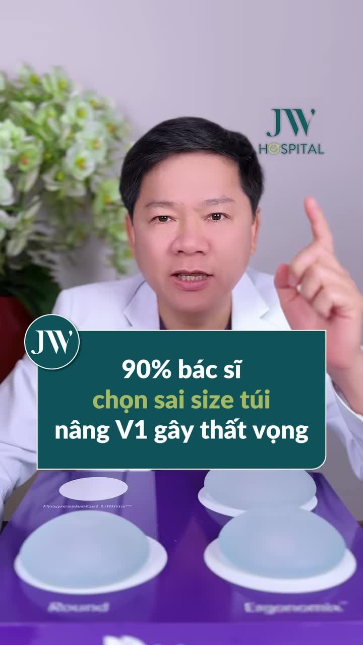 90% KHÁCH HÀNG THẤT VỌNG SAU NÂNG V1 VÌ BÁC SĨ CHỌN SAI SIZE TÚI!