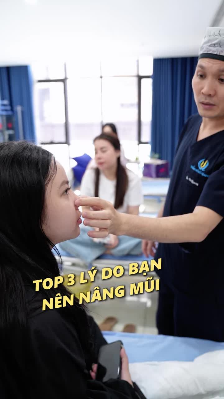 TOP 3 LÝ DO NÊN NÂNG MŨI TẠI THẨM MỸ VŨ QUANG