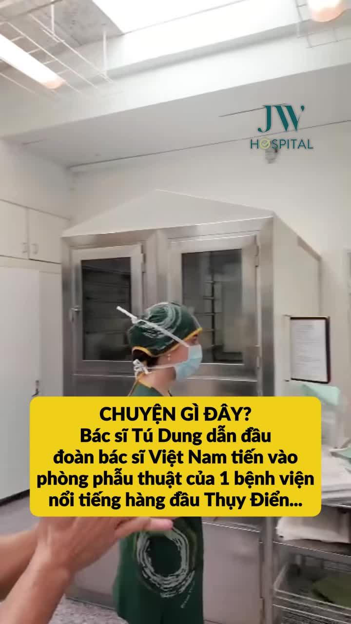 BÁC SĨ TÚ DUNG DẪN ĐẦU ĐOÀN BÁC SĨ VIỆT NAM THAM GIA CA NÂNG NGỰC BẢO TỒN TẠI THUỴ ĐIỂN