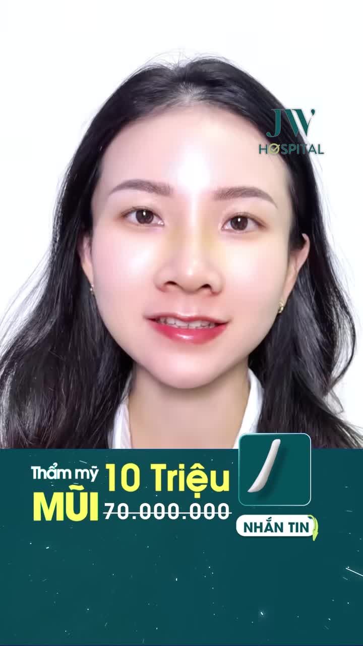 XOÁ 100% MŨI TẸT, BÈ KÉM TỰ TIN CHỊ GÁI 9X ĐẸP CHUẨN HOTGIRL HÀN QUỐC