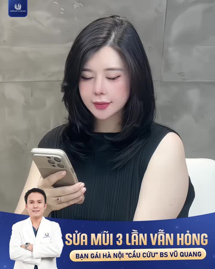 GIẢI CỨU MŨI " 3LẦN HỎNG" CÙNG BÁC SĨ VŨ QUANG