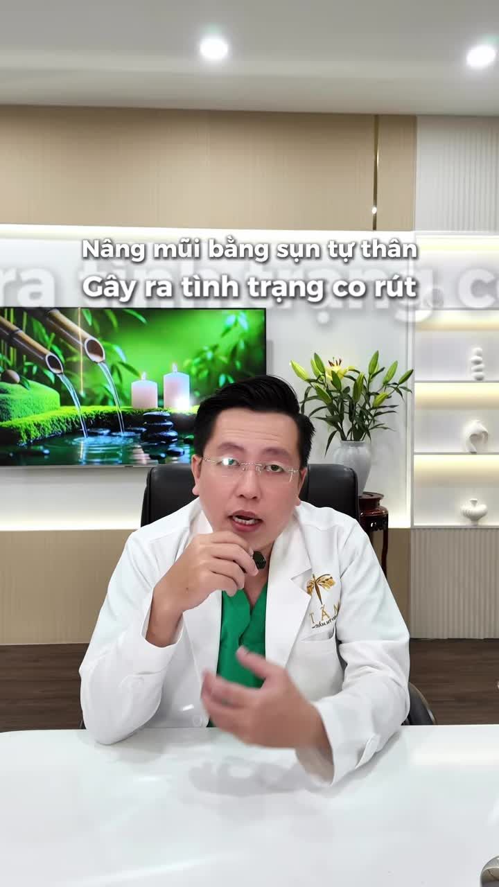 Dùng chính sụn cơ thể để nâng mũi Ưu điểm là gì và có rủi ro không?