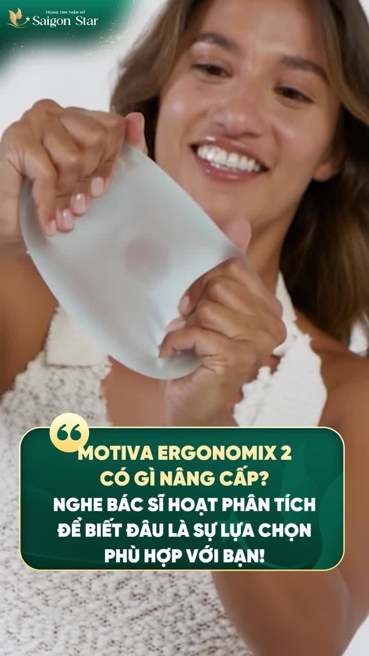 TÚI NÂNG N G Ự C ERGONOMIX THẾ HỆ 2 CÓ NHỮNG ƯU ĐIỂM GÌ? CÙNG LẮNG NGHE PHÂN TÍCH TỪ BÁC SĨ HOẠT NHÉ!!!
