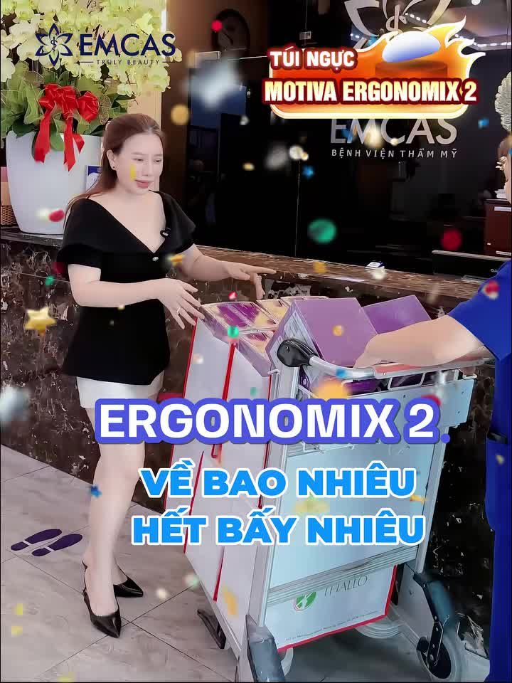 Ergonomix 2 về bao nhiêu hết bấy nhiêu. Nhanh tay inbox nhận ưu đãi cao cấp nhất và đăng ký đo size miễn phí nha các nàng