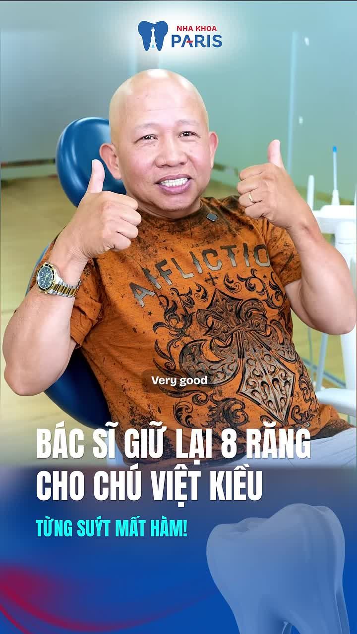 Xem thêm 1243 video Trồng Răng Implant của bác sĩ Bs nha khoa Paris