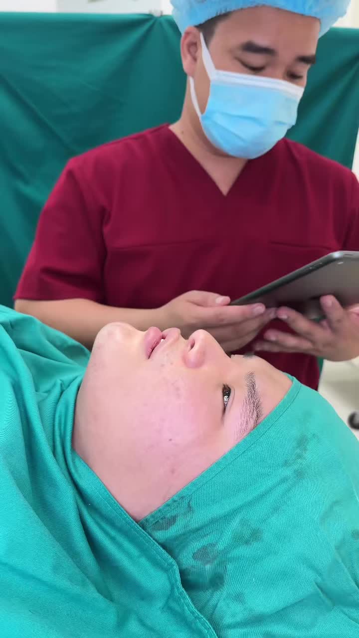 Case độn cằm mỹ vừa mới hoàn thành