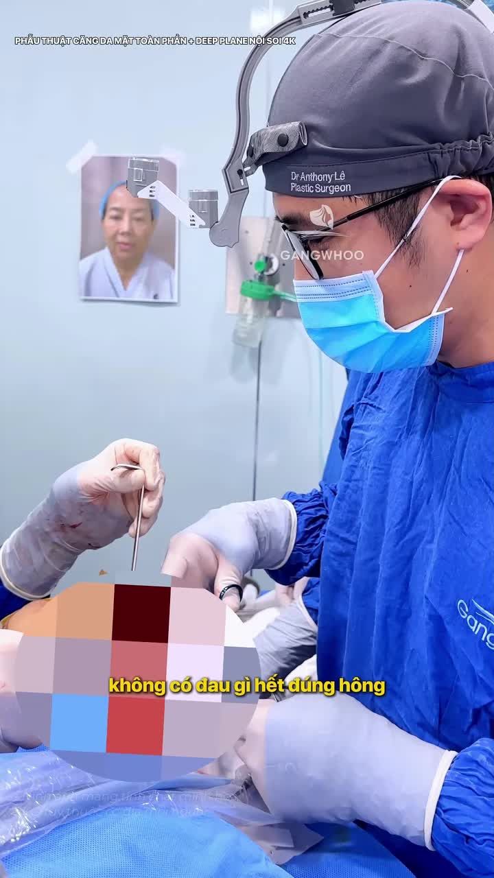 chia sẻ thật của khách hàng sau phẫu thuật căng da mặt toàn phần + Deep Plane nội soi 4K