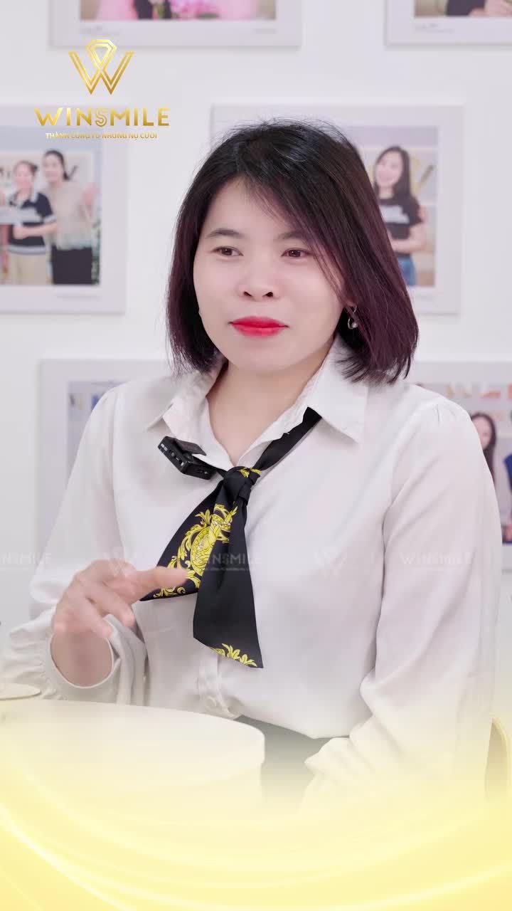"Giá như biết làm răng mang lại cho mình sự tự tin thế này thì có lẽ mình đã quyết định làm sớm hơn!"