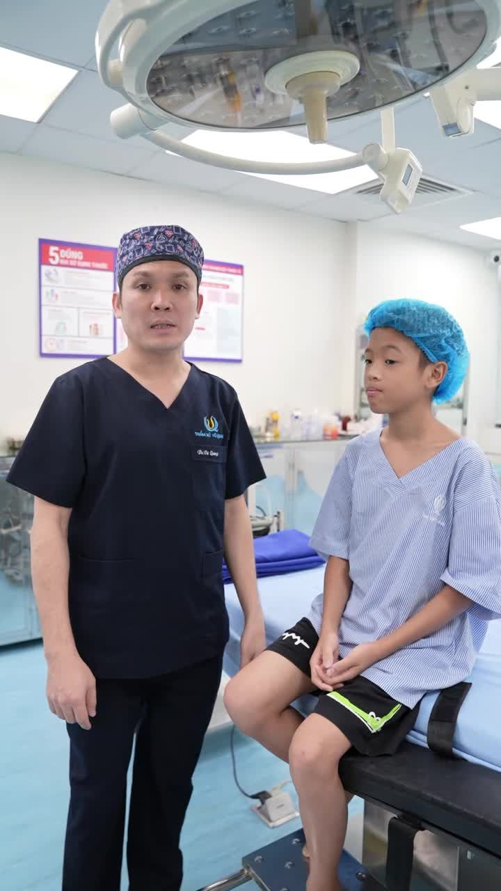 Case chỉnh sụp mí trẻ em ngày cuối tuần đặc biệt từ BS Vũ Quang