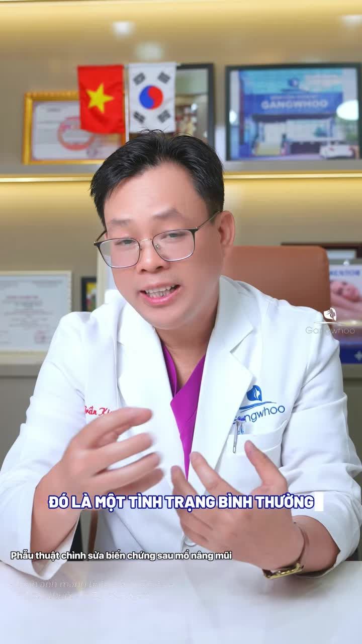 Mũi sưng có phải là dấu hiệu biến chứng sau nâng mũi. Giải đáp cùng bác sĩ Robert.