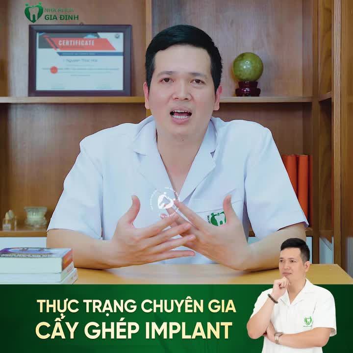 THỰC TRẠNG BÁC SĨ CẤY GHÉP IMPLANT HIỆN NAY