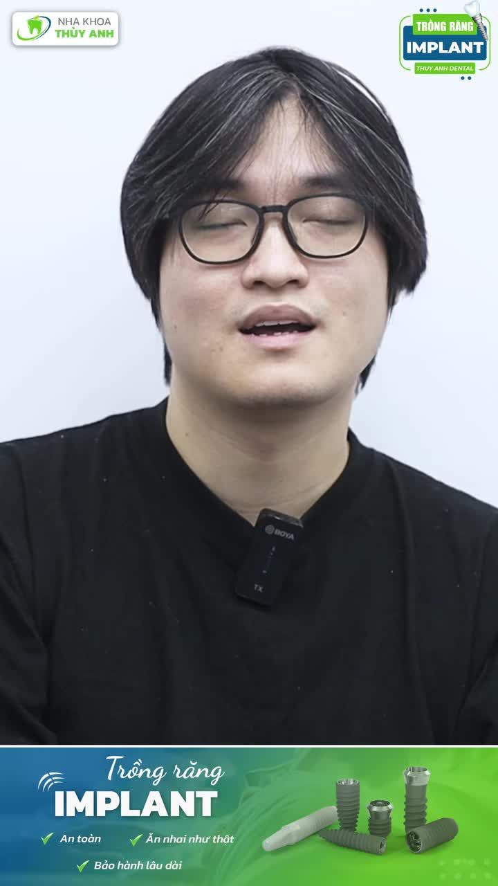 ''KHÔNG BIẾT CÓ TỐT ĐƯỢC NHƯ RĂNG THẬT KHÔNG?''