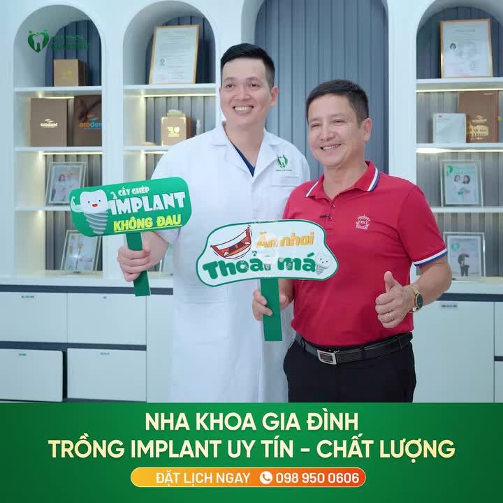 NHA KHOA GIA ĐÌNH – CHUYÊN SÂU CẤY GHÉP IMPLANT