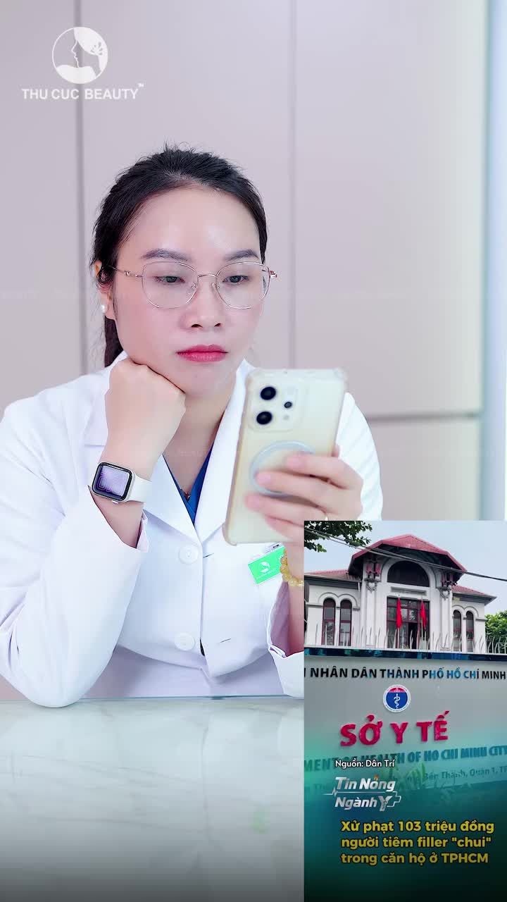 HÀNG LOẠT CƠ SỞ TIÊM FILLER CHUI BỊ XỬ PHẠT NẶNG: ĐỪNG ĐÁNH ĐỔI SỨC KHỎE LẤY NHỮNG LỜI QUẢNG CÁO GIÁ RẺ!