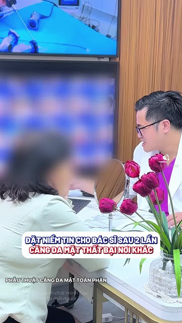 Đặt niềm tin đến Bác sĩ Bệnh viện thẩm mỹ Gangwhoo thăm khám sau 2 lần căng da mặt thất bại tại nơi khác