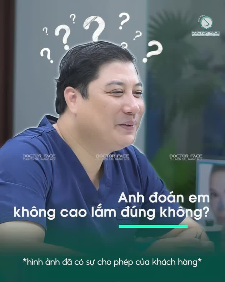 Chiều cao hạn chế nhưng lại thích dáng mũi cao tây, liệu lựa chọn đó có thực sự phù hợp? Đặc biệt khi gương mặt còn có tình trạng lệch.