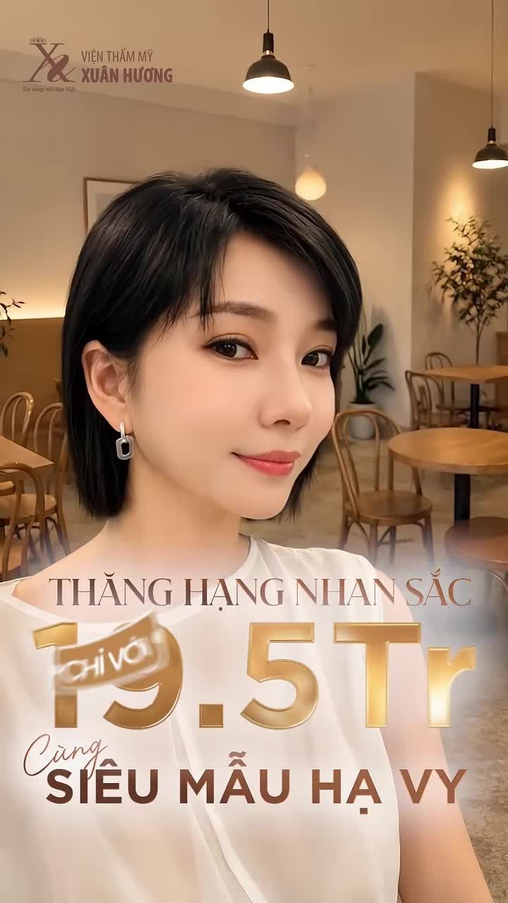 THĂNG HẠNG NHAN SẮC CHỈ VỚI 19.5 TRIỆU CÙNG SIÊU MẪU HẠ VY