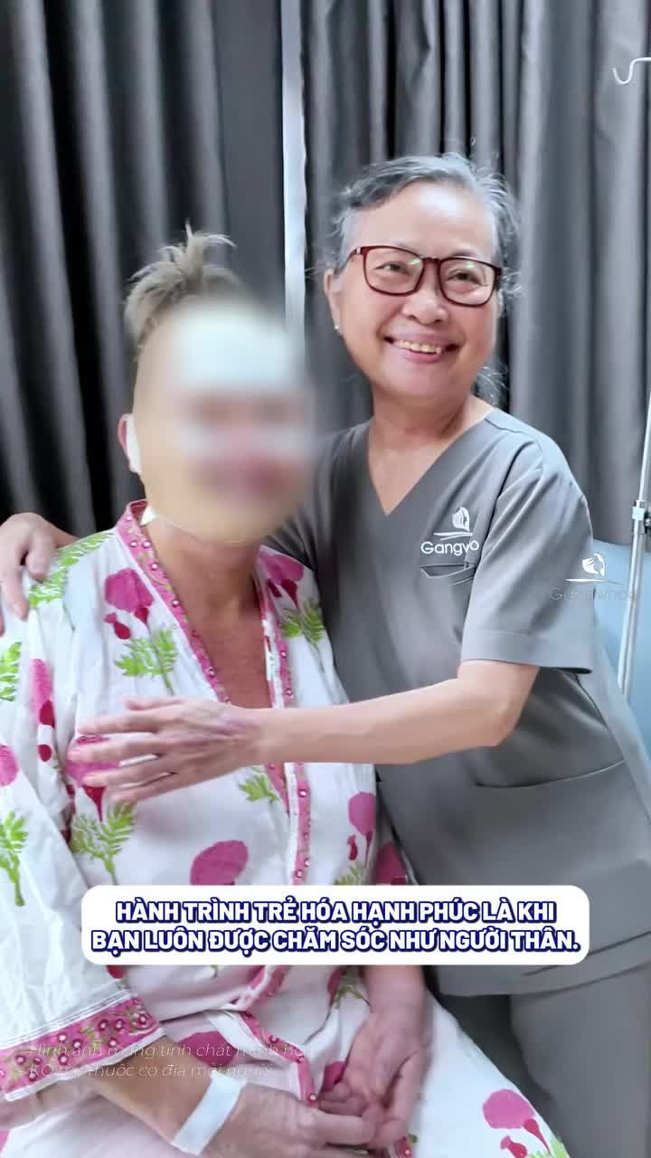 Hành trình trẻ hóa hạnh phuc là khi bạn luôn được chăm sóc như người thân