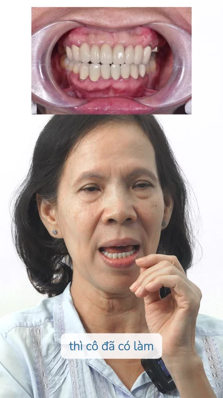"Cô nhát lắm nhưng chỉ thấy hơi đau lúc tiêm tê thôi, còn lại nhẹ nhàng lắm."