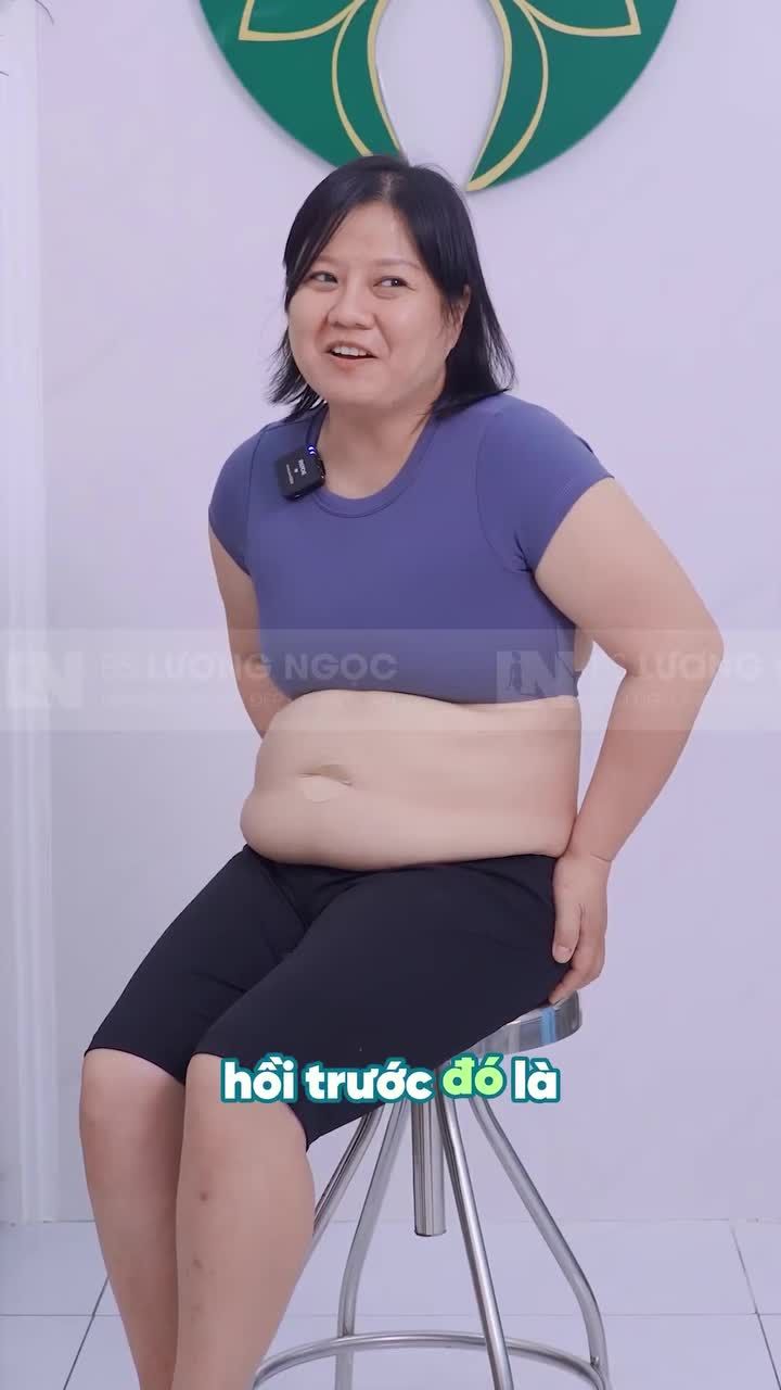 Có nhiều đầm đẹp lắm thích lắm mà không mặc được tại cái bụng mình nó bự quá.....