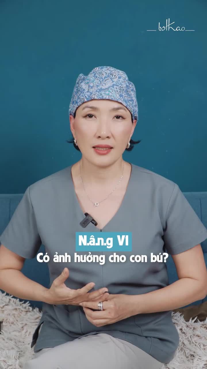 NÂNG V1 THÌ CÓ ẢNH HƯỞNG GÌ ĐẾN VIỆC NUÔI CON HAY KHÔNG?