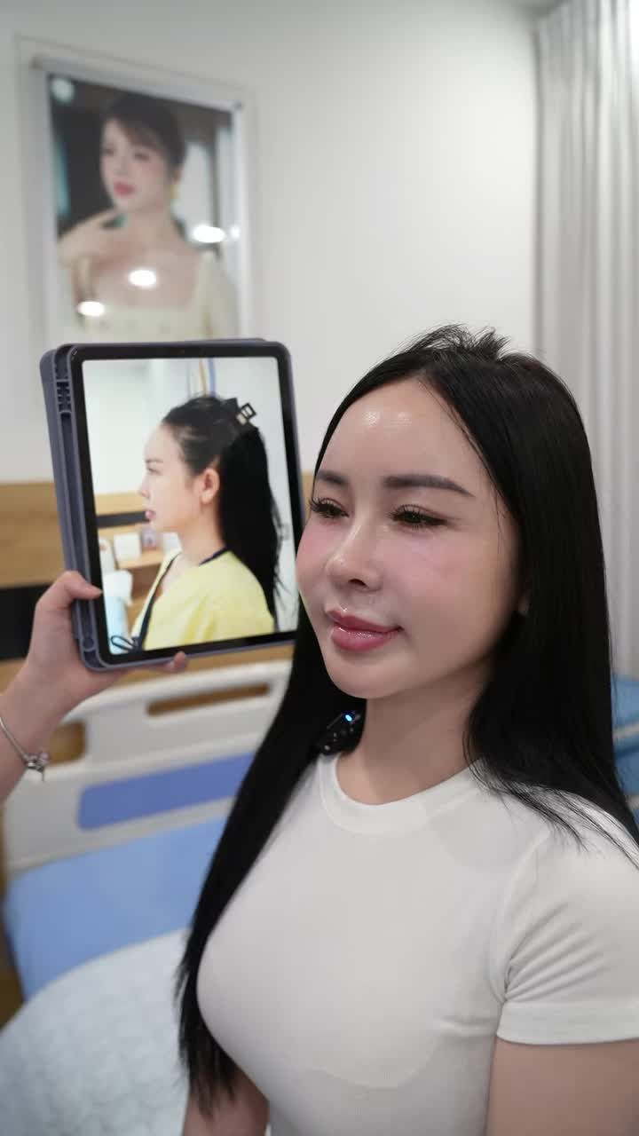 Mỹ nhân Mễ Trì Hạ với nhan sắc càng thăng hạng sau khi vào tay Ekip Dr Vũ Quang