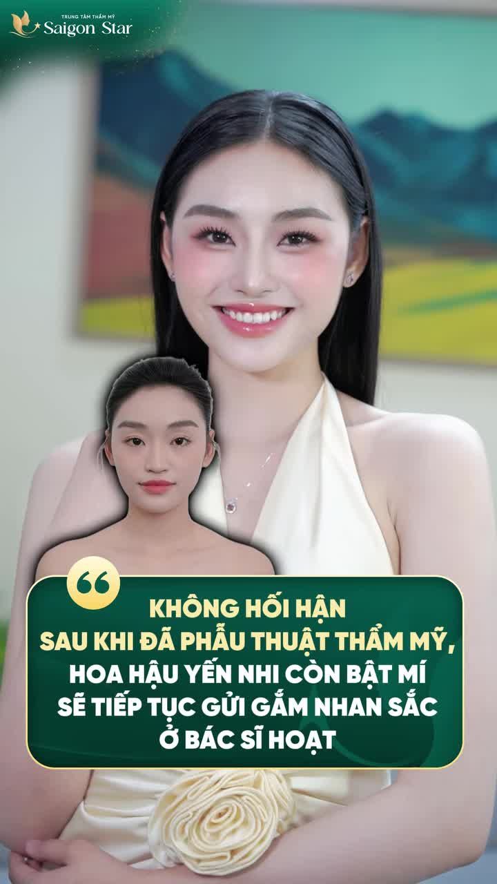 Sau hành trình nâng cấp nhan sắc tại Saigon Star, Hoa Hậu Yến Nhi chia sẻ điều khiến cô hài lòng nhất không chỉ là diện mạo cuốn hút hơn… mà còn là sự tự tin và năng lượng tích cực mỗi ngày
