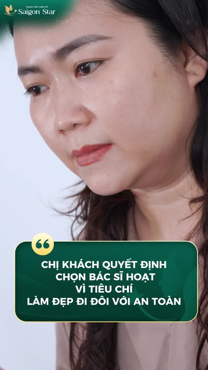 "CHỊ CHỌN BÁC HOẠT VÌ CHỊ MUỐN AN TOÀN"