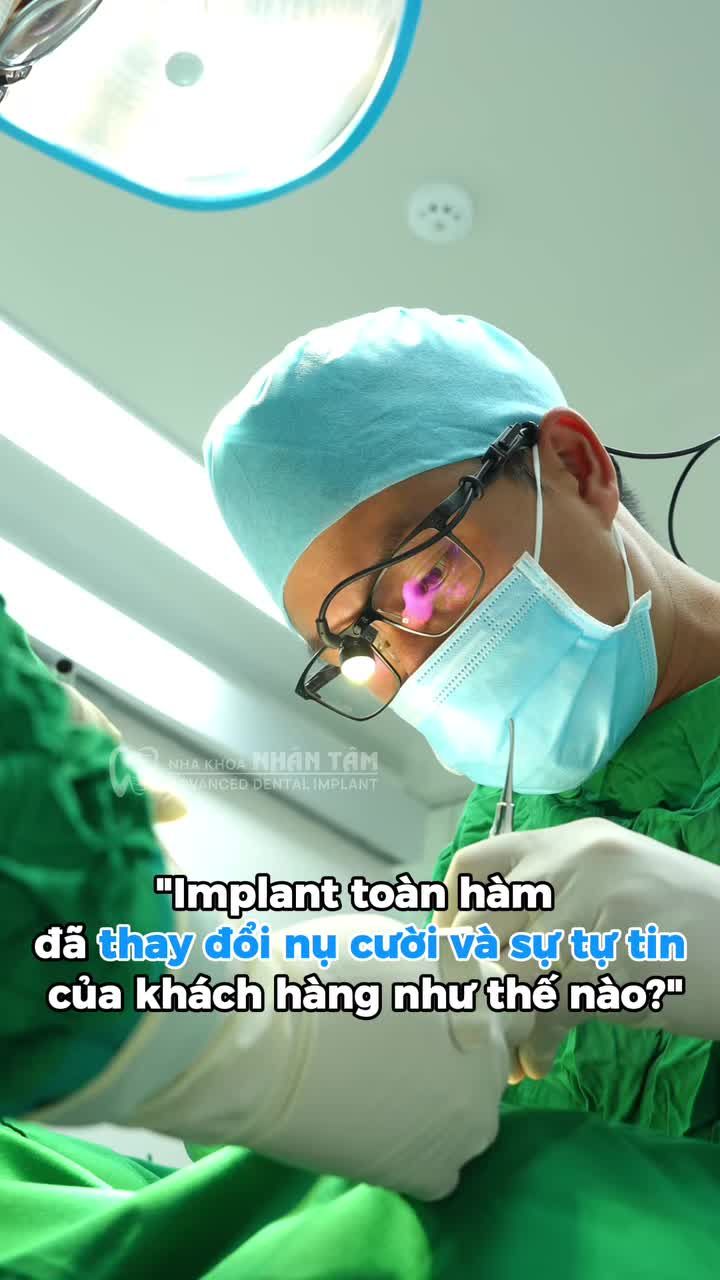 Mất răng toàn hàm? Phục hồi nụ cười và chất lượng cuộc sống với Implant.