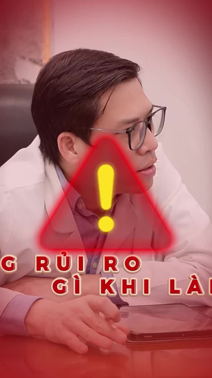 Những rủi ro khi làm mũi