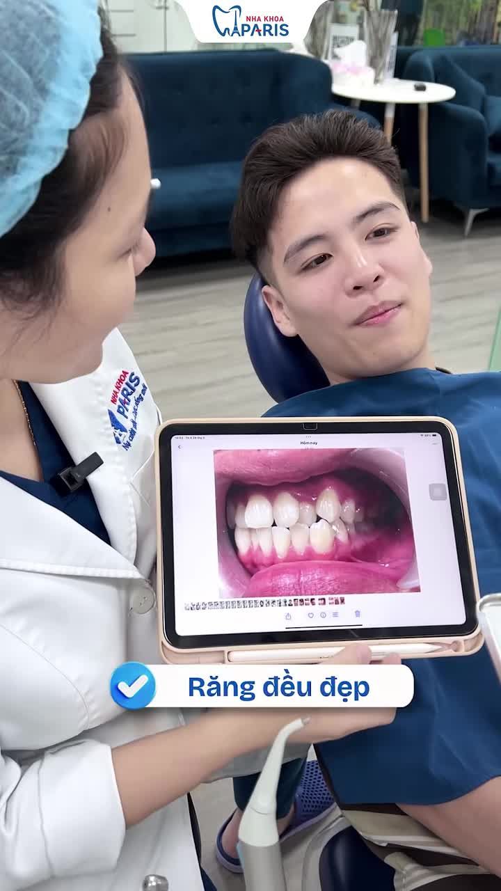 TÌM LẠI NỤ CƯỜI CÂN ĐỐI, TỰ TIN CHỈ SAU 18 THÁNG CÙNG NHA KHOA PARIS