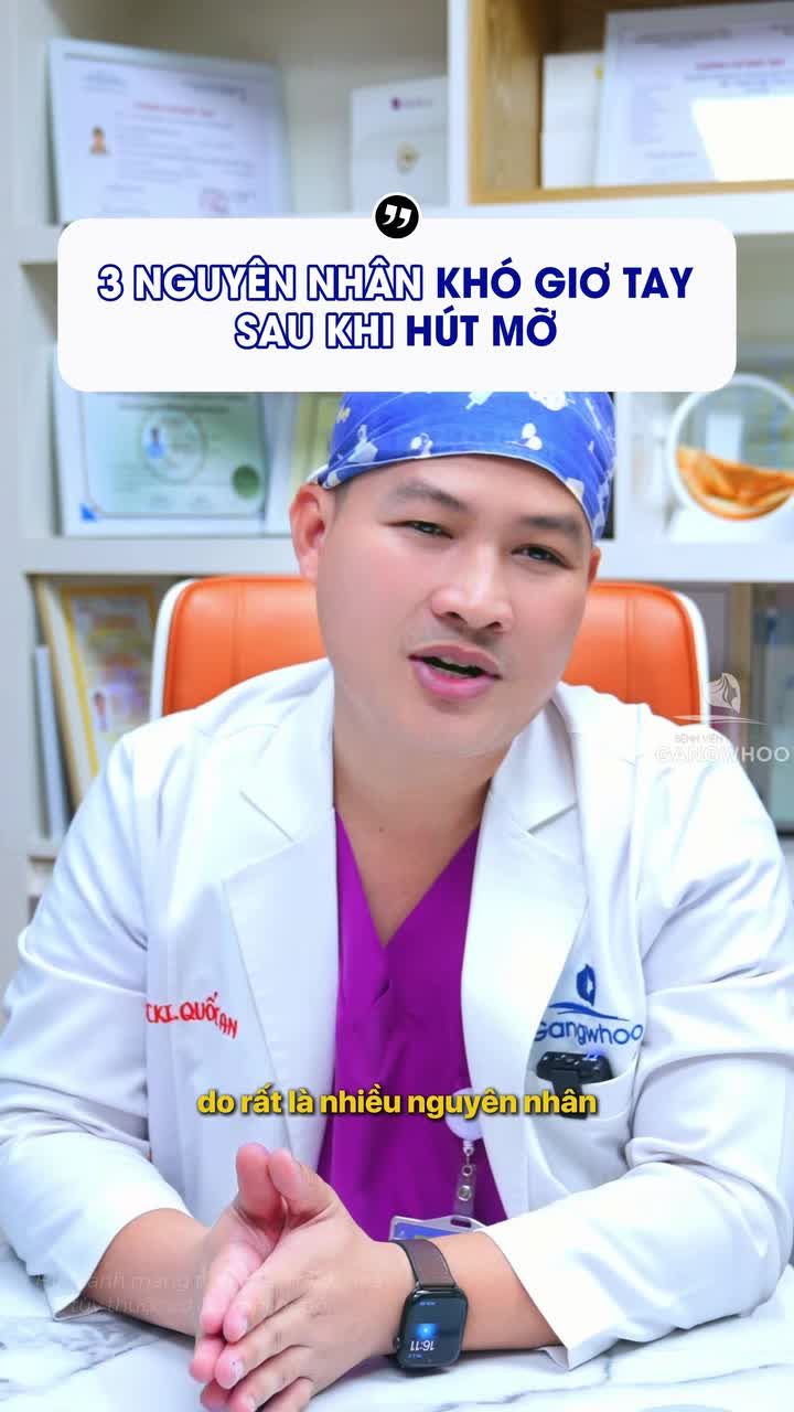 3 nguyên nhân khiến chị em không thể giơ tay lên cao, giới hạn vận động sau khi h.ú.t m.ỡ cánh tay