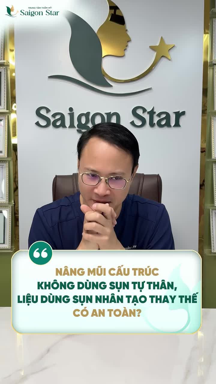 NÂNG MŨI CẤU TRÚC KHÔNG DÙNG SỤN TỰ THÂN ĐƯỢC KHÔNG???