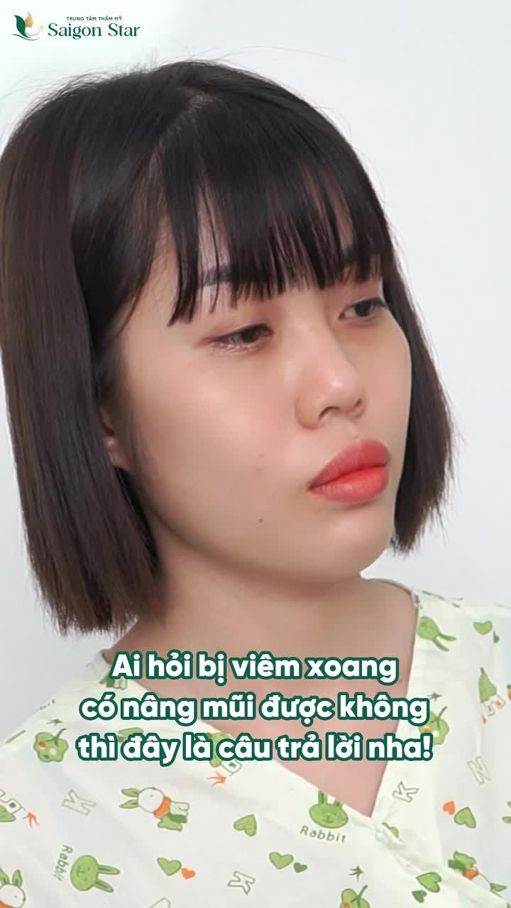 AI ĐANG LO VIÊM XOANG KO NÂNG MŨI ĐƯỢC THÌ CÓ THỂ HOÀN TOÀN YÊN TÂM NHÉ!