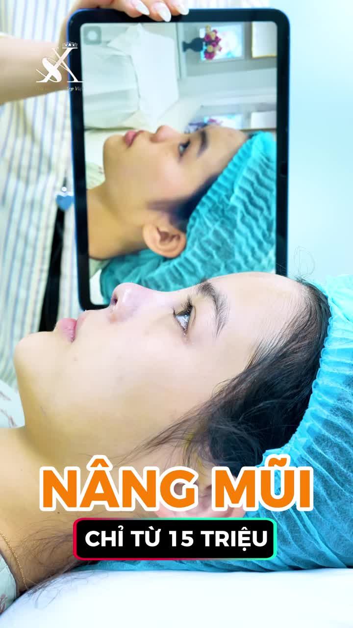 NÂNG CẤP NHAN SẮC CHỈ NHỜ NÂNG MŨI CHUẨN TỶ LỆ VÀNG