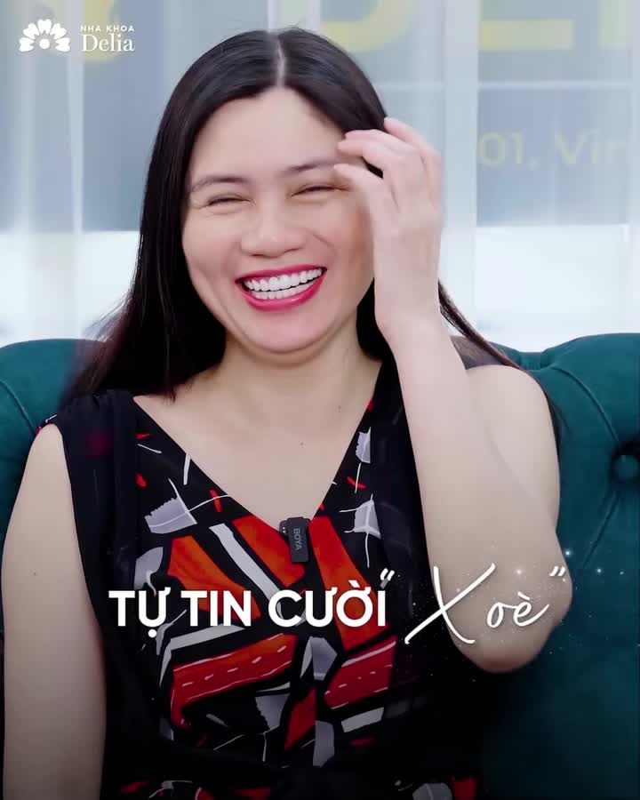 "LÀM ĐƯỢC BỘ RĂNG SỨ NÀY CƯỜI SUỐT THÔI! BẢO SAO AI CŨNG KHEN DELIA LÀM VIỆC CÓ TÂM"