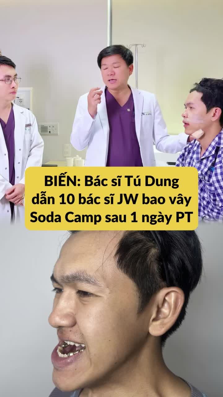 QUÁ XÚC ĐỘNG: NƯỚC MẮT SODA CAMP TUÔN RƠI SAU KHI NHÌN THẤY MẶT HẾT MÓM VĨNH VIỄN