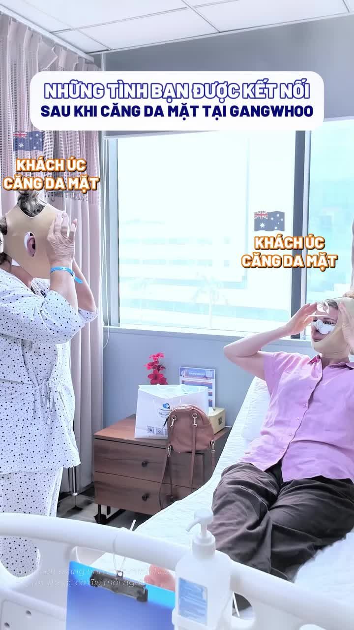 Những khoảnh khắc đáng giá của những khách hàng Quốc Tế sau khi thực hiện căng da mặt tại Bệnh viện thẩm mỹ Gangwhoo.