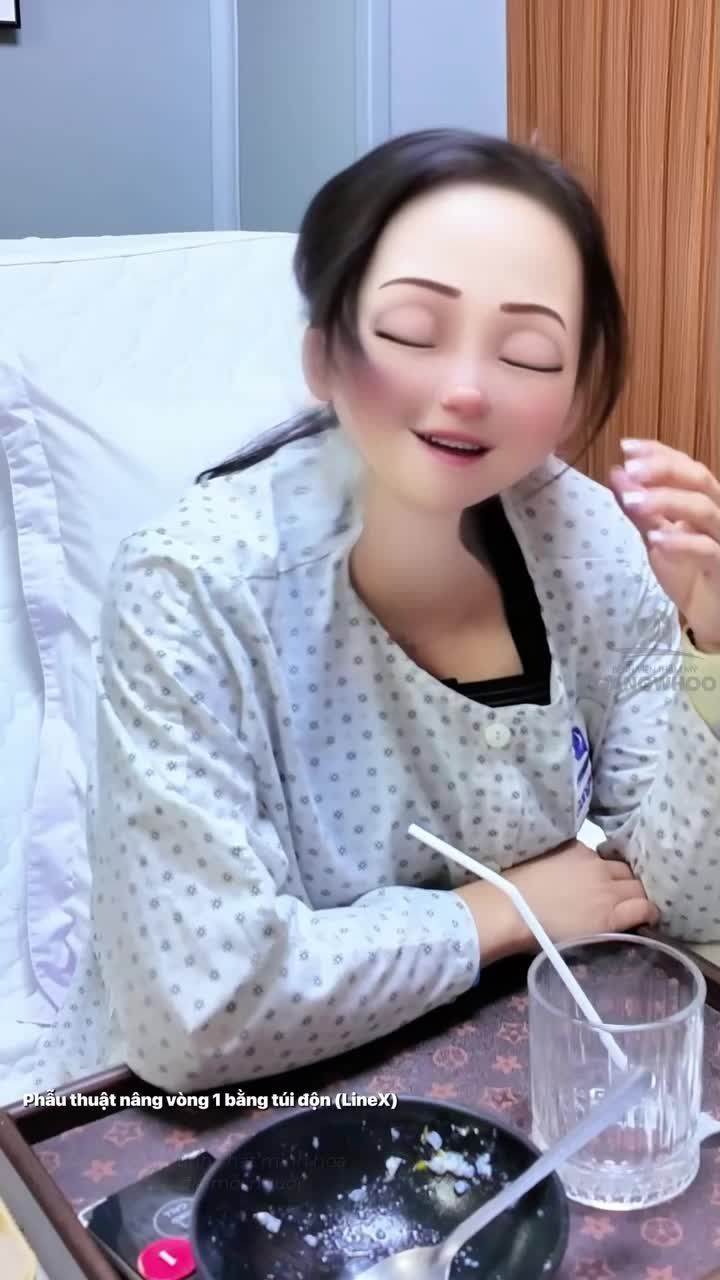 Chị khách nâng vòng 1 xong không cảm thấy đau đớn mà cảm thấy đau ví