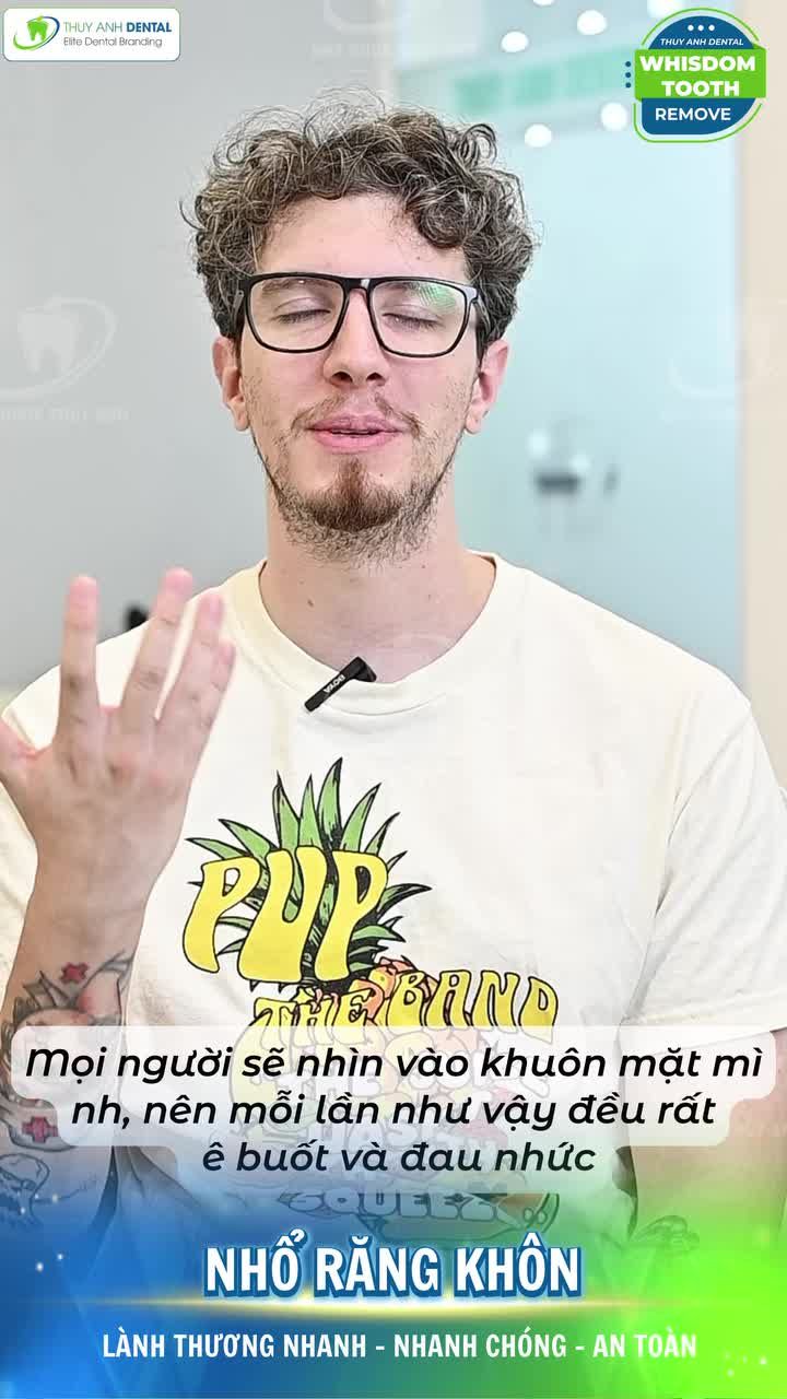 KHÁCH HÀNG BRAZIL NÓI GÌ SAU KHI NHỔ 3 RĂNG KHÔN TẠI THÙY ANH?
