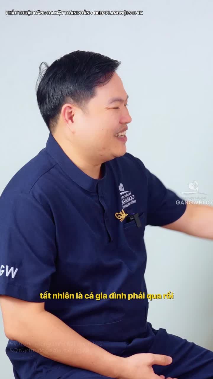 Cùng Bác sĩ thăm khám cho khách hàng sau 1 tháng thực hiện căng da mặt toàn phần + Deep Plane nội soi 4K