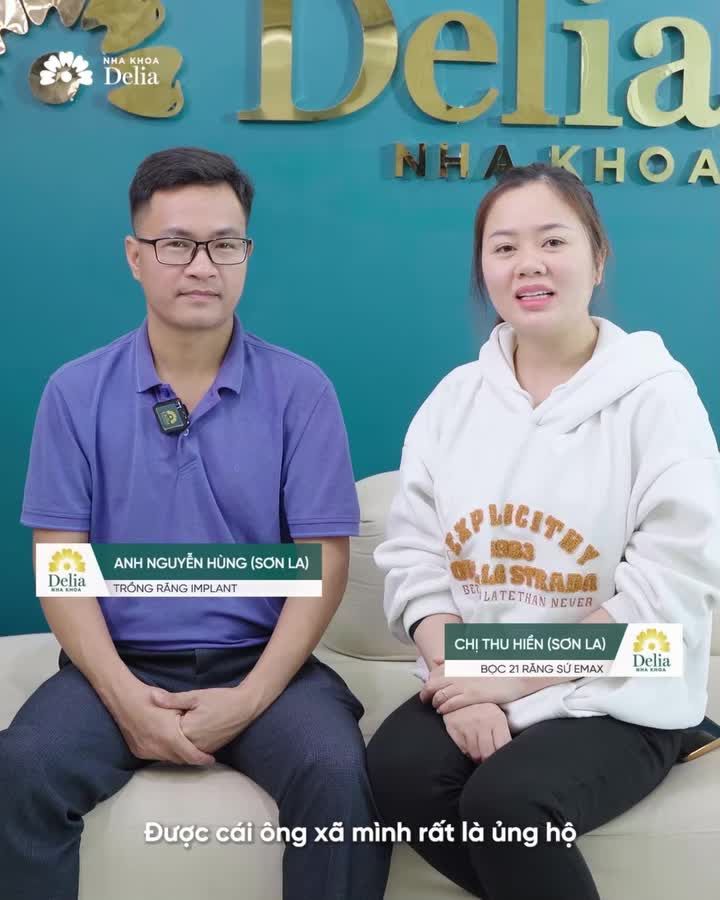 Những khoảng khắc "tình bể bình" của các cặp vợ chồng khi làm răng sứ tại Delia