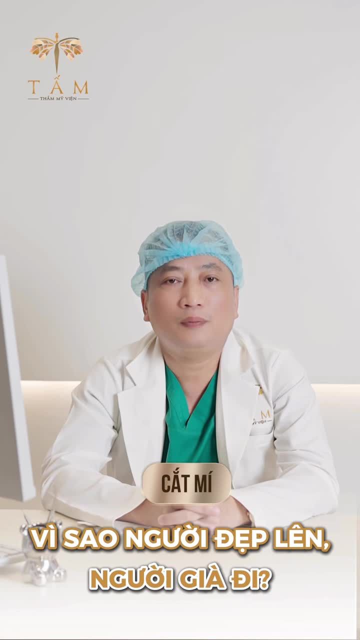 Tại sao có người cắt mí xong đẹp lên, có người lại nhìn già đi? Cùng nghe bác sĩ tại Tấm chia sẻ.