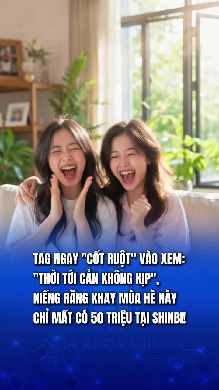 TAG NGAY ĐỨA BẠN THÂN ĐỂ CÙNG NHAU CÓ 1 NỤ CƯỜI TỰ TIN!