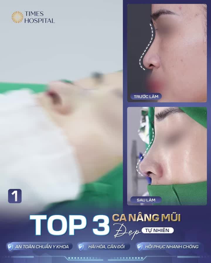 Nâng Mũi Tại Times Hospital – Đẹp Hài Hòa, Giữ Trọn Nét Riêng