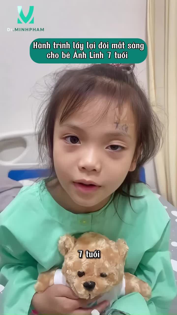 Một ca điều trị không chỉ giúp đôi mắt mở rõ hơn mà còn mang đến sự tự tin và một tương lai tươi sáng hơn cho bé.