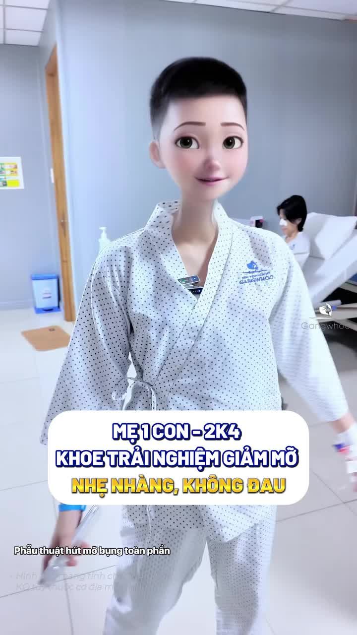 Mẹ 1 con - 2k4 khoe trải nghiệm giảm mỡ bụng tại Gangwhoo